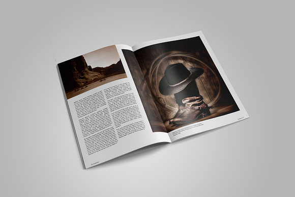 A4 Arakatee Magazine Template in Magazine Templates - product preview 5