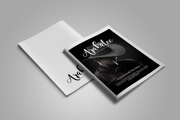A4 Arakatee Magazine Template in Magazine Templates - product preview 9