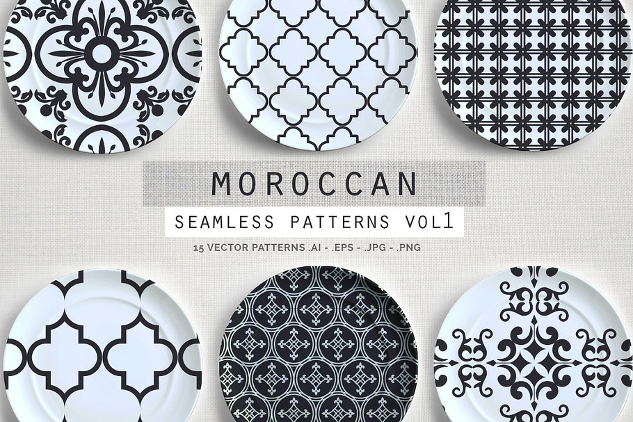 Moroccan Seamless patterns vol1 in Patterns - product preview 8