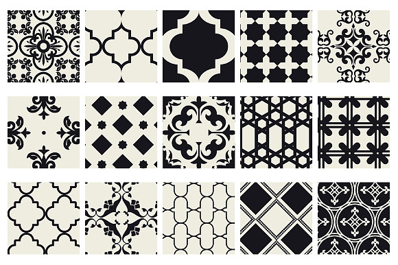 Moroccan Seamless patterns vol1 in Patterns - product preview 4