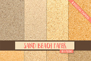  Sand beach digital paper