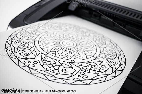 Vector Animals Mandala Set in Illustrations - product preview 1