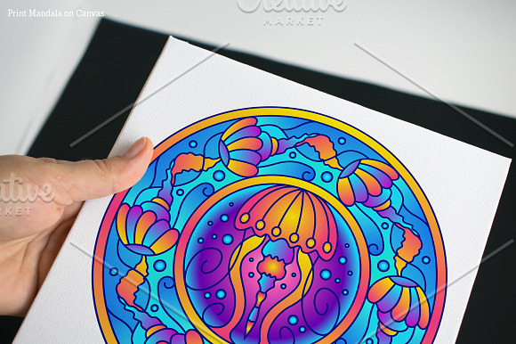 Vector Animals Mandala Set in Illustrations - product preview 3