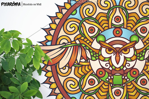 Vector Animals Mandala Set in Illustrations - product preview 6