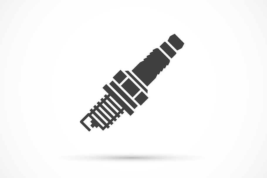 Spark plug icon in Graphics - product preview 8