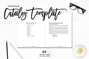InDesign Wholesale Catalog Template