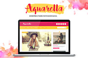 Aquarella - Elegant Wordpress Theme