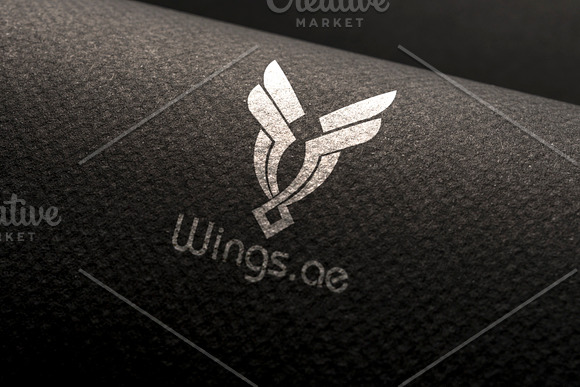 Wings.ae Logo Template in Logo Templates - product preview 3
