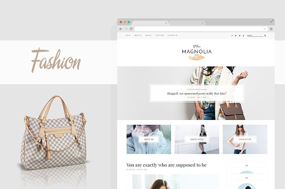 Magnolia - Biggest & Easy Blog in WordPress Blog Themes - product preview 3