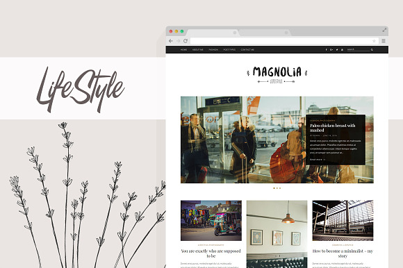 Magnolia - Biggest & Easy Blog in WordPress Blog Themes - product preview 5