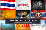 Thailand PSD Backdrop