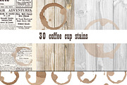 30 Coffee Cup Stains