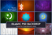 Islamic Background PSD