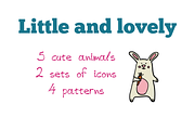 Little and lovely - pets pattern set