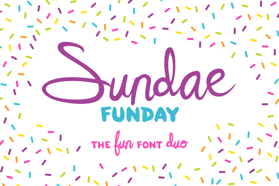 Sundae Funday Font Family in Script Fonts - product preview 8