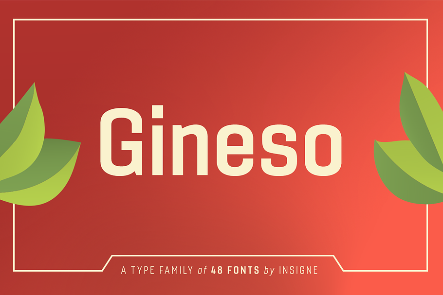 Gineso in Sans-Serif Fonts - product preview 8