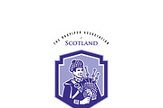 The Bagpiper Society Logo