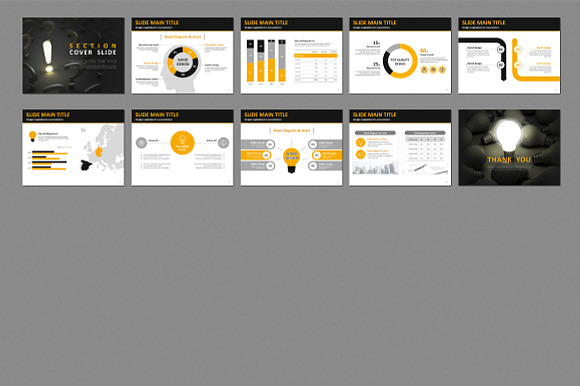 Idea Animated PPT Template in PowerPoint Templates - product preview 2