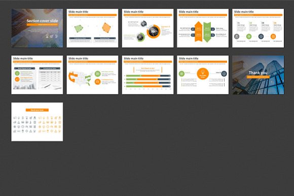 Company Animated PPT Template in PowerPoint Templates - product preview 2