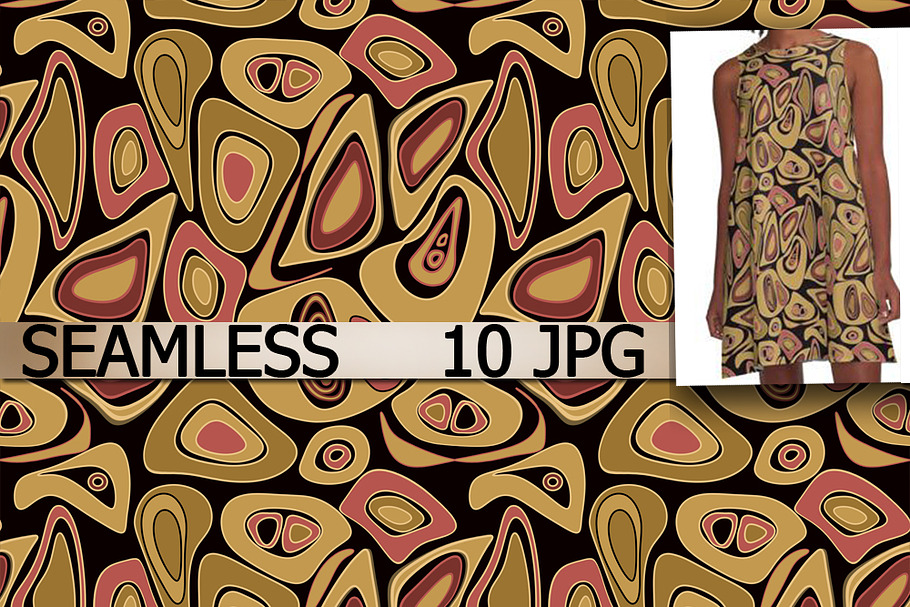 Abstract pattern for textiles. in Patterns - product preview 8
