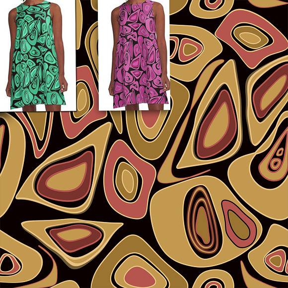 Abstract pattern for textiles. in Patterns - product preview 4