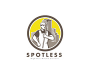 Spotless Hi-Rise Window Cleaners Log