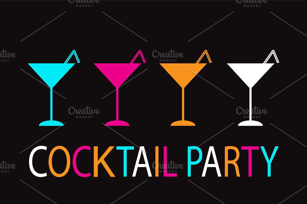 Summer cocktail background in Graphics - product preview 8