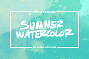 Summer Watercolor Textures