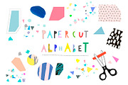 Paper CUT Alphabet