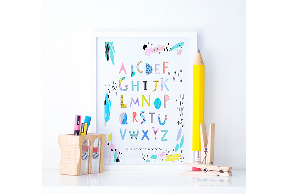 Paper CUT Alphabet in Illustrations - product preview 4