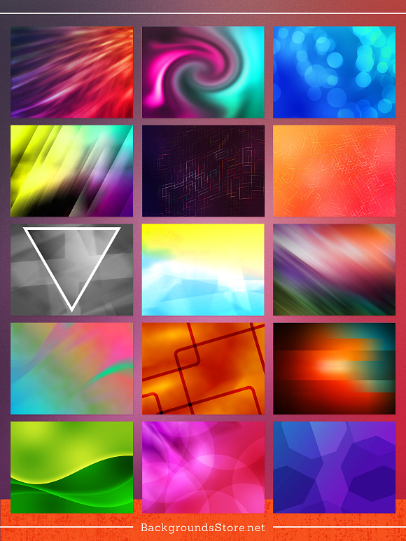 Abstract Backgrounds Set in Textures - product preview 1