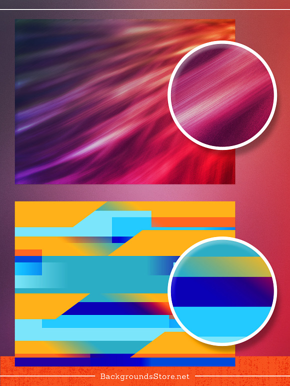 Abstract Backgrounds Set in Textures - product preview 3