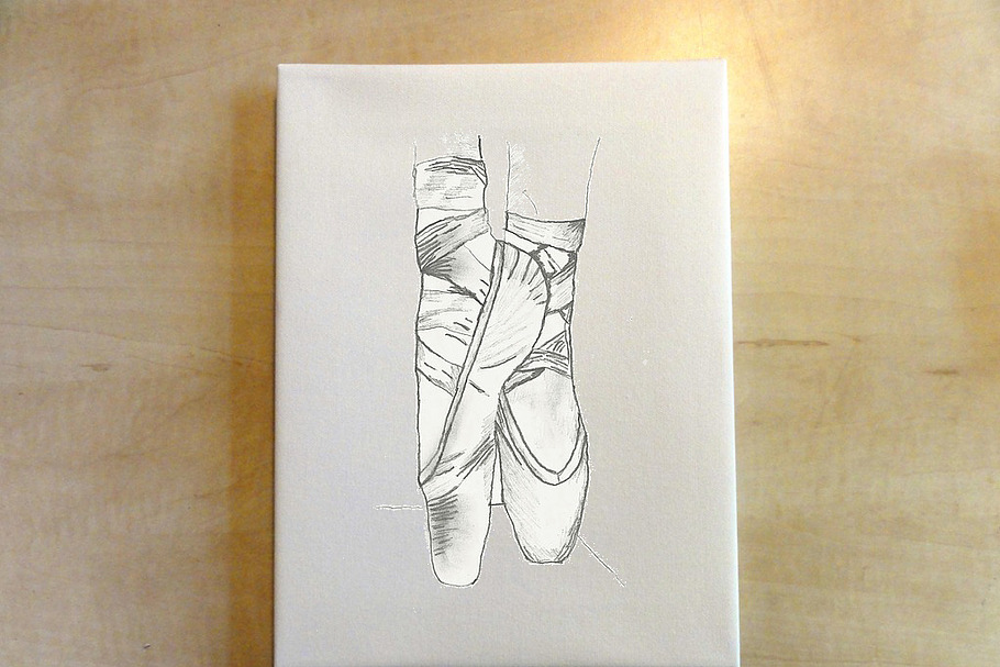 Ballet Shoes: Hand drawn in Illustrations - product preview 8
