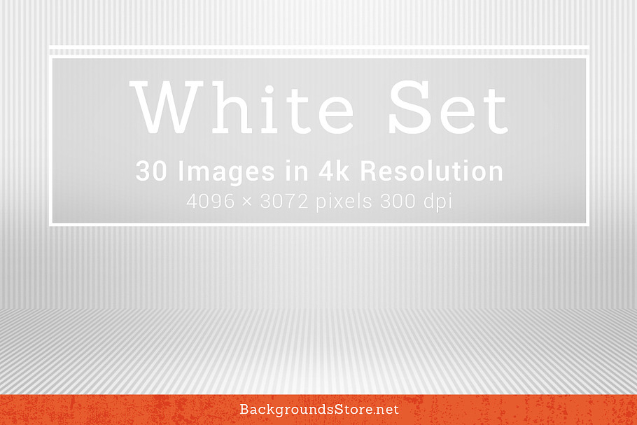 White Backdrops Set in Textures - product preview 8