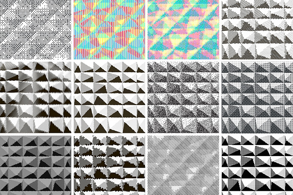 12 Halftone backrounds. in Illustrations - product preview 1