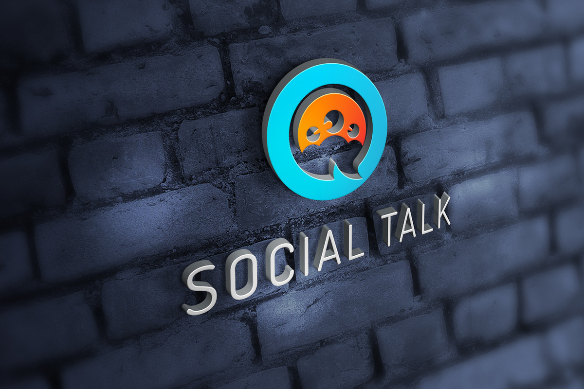 Social Talk in Logo Templates - product preview 8