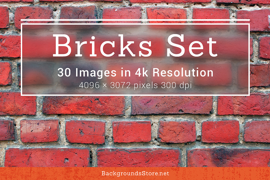 Brick Wall Textures Set in Textures - product preview 8