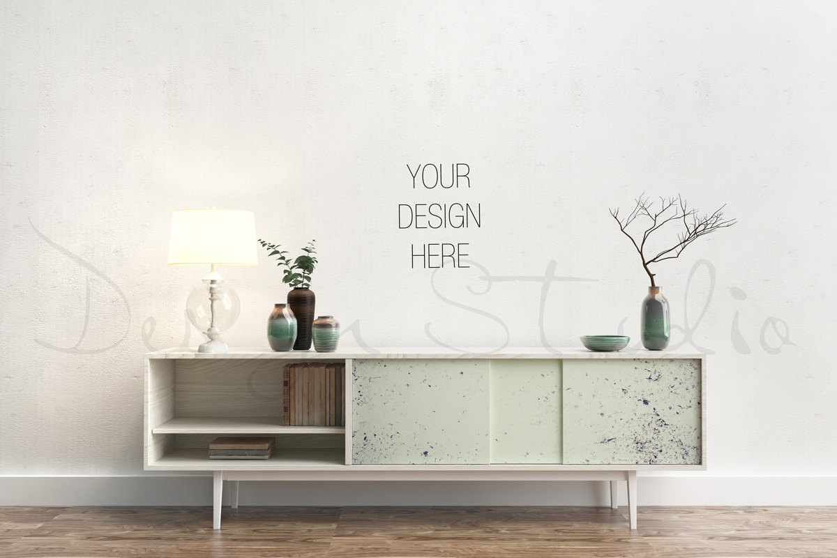 interior PSD, living room photo in Print Mockups - product preview 8