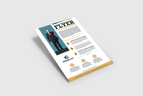 Corporate Flyer Set New Design in Flyer Templates - product preview 3