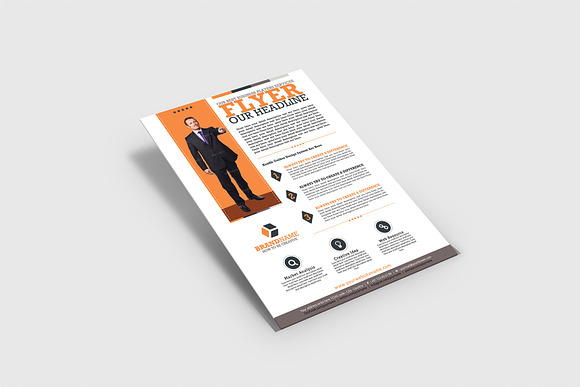 Corporate Flyer Set New Design in Flyer Templates - product preview 4