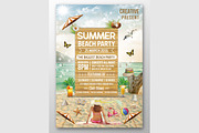 Beach Party Flyer 01