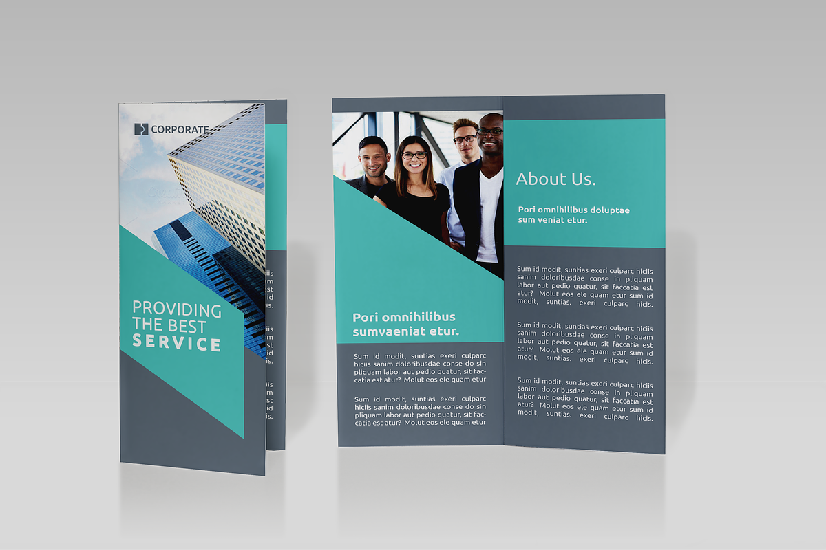 Business Tri-fold Brochure - SK in Brochure Templates - product preview 8