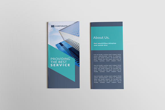 Business Tri-fold Brochure - SK in Brochure Templates - product preview 3