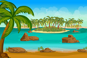 Tropical Islands 2d Landscape