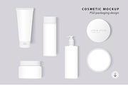 Cosmetic Packaging PSD MockUp