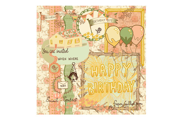 Little House on the Birthday in Illustrations - product preview 3