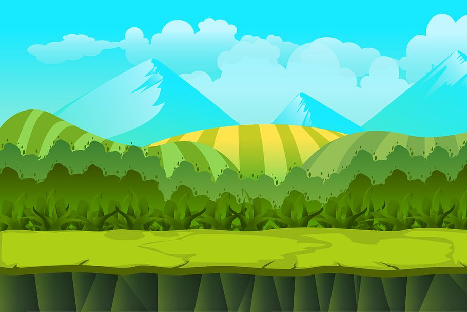 Game Background in Illustrations - product preview 8