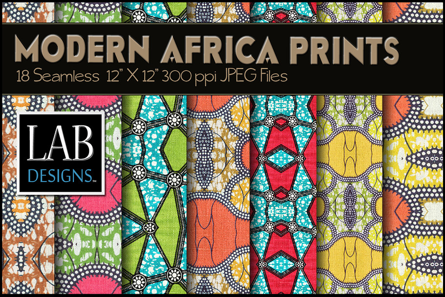 18 Modern Africa Background Textures