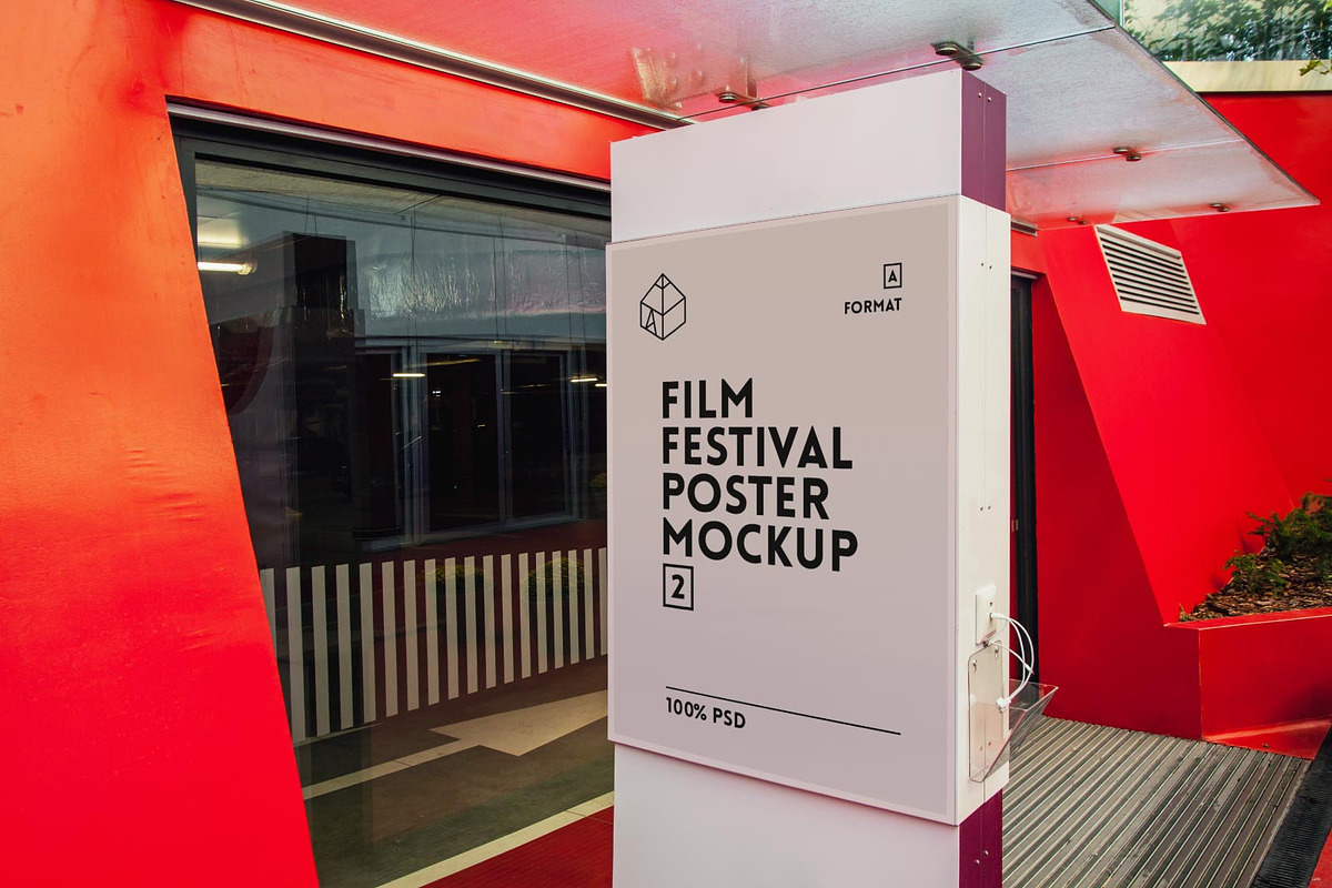 Film Festival Poster Mock-Ups 2 in Print Mockups - product preview 8