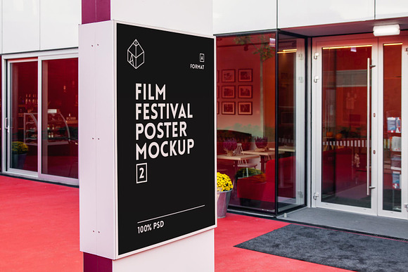Film Festival Poster Mock-Ups 2 in Print Mockups - product preview 1